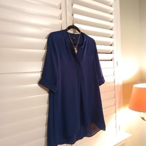 Zan and Rachel Tunics Size S, sleeves cane be rolled and secured with a button.